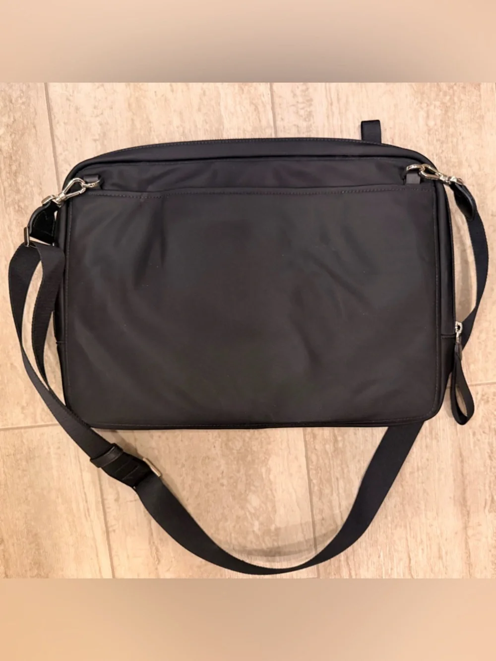 NWOT KATE SPADE ♠️ Chelsea Nylon Laptop Computer Briefcase Crossbody Bag, Black
